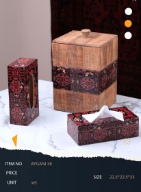 سطل مع بكيت محارم عدد2